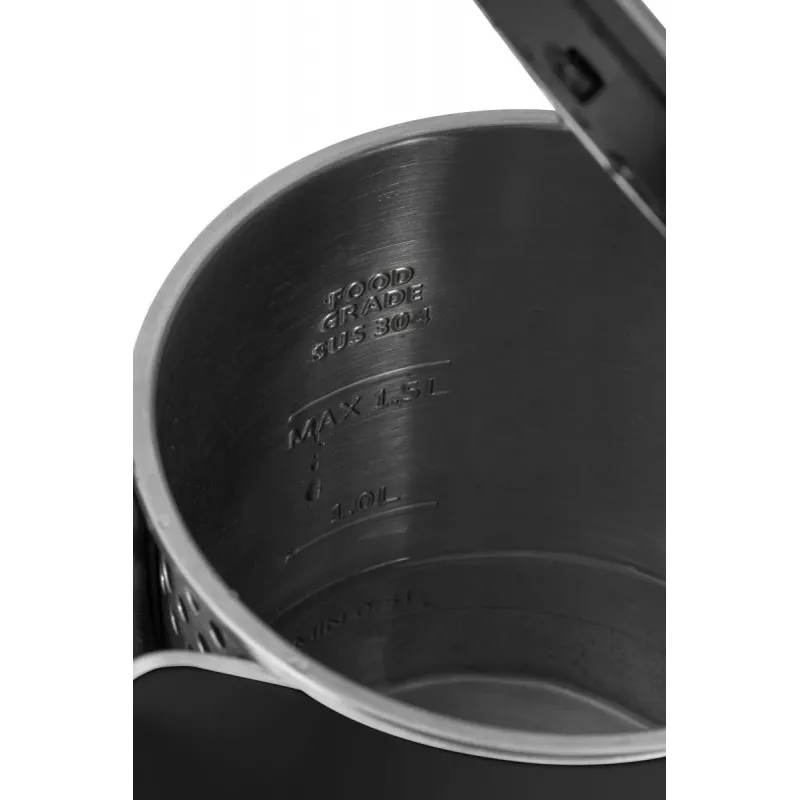 Wasserkocher doppelwandig 1,5 L Concept Schwarz RK 3301