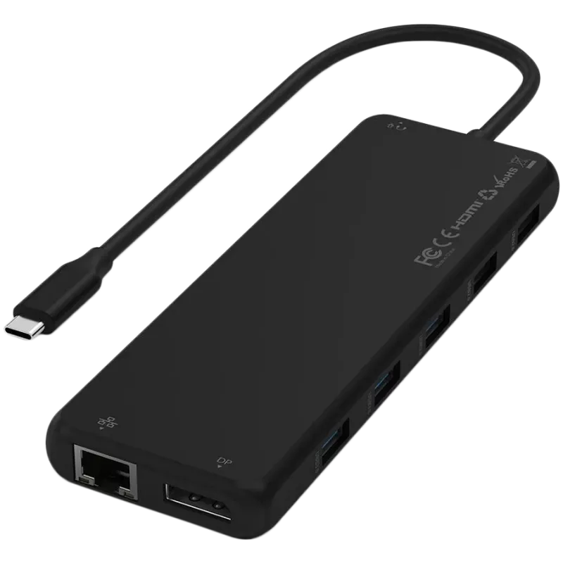 Multiport USB-C Adapter Satechi ST-P3D13K 13-in-1 mit Triple-Display-Unterstützung