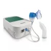Tischvernebler Omron NE-C301-E — netzbetrieben, 12 ml Füllvolumen, Kindermaske und Mundstück, weiß