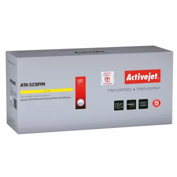 Activejet ATK-5230YN Toner (Ersatz für Kyocera TK-5230Y; Supreme; 2200 Seiten; gelb)