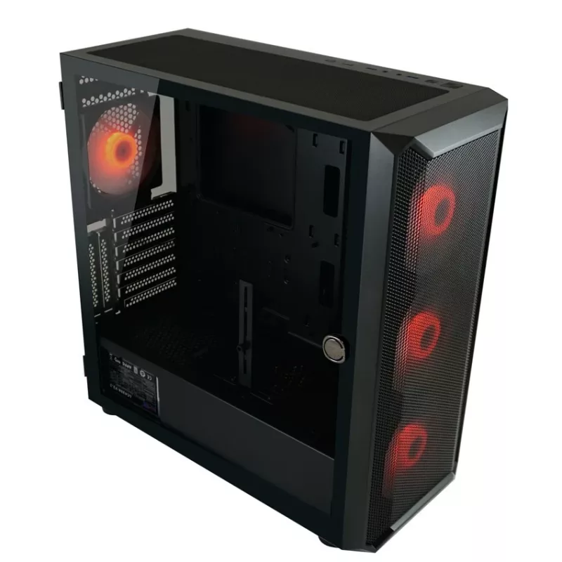 LC-Power Gaming 804B Midi Tower Schwarz