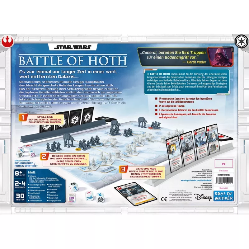 Star Wars: Schlacht um Hoth, Brettspiel
