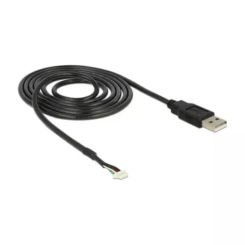 USB-Kabel DeLOCK 1,5 m USB2.0-A/5p Schwarz