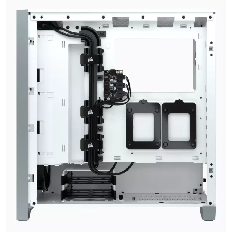 Corsair iCUE 4000X RGB Midi Tower Weiß