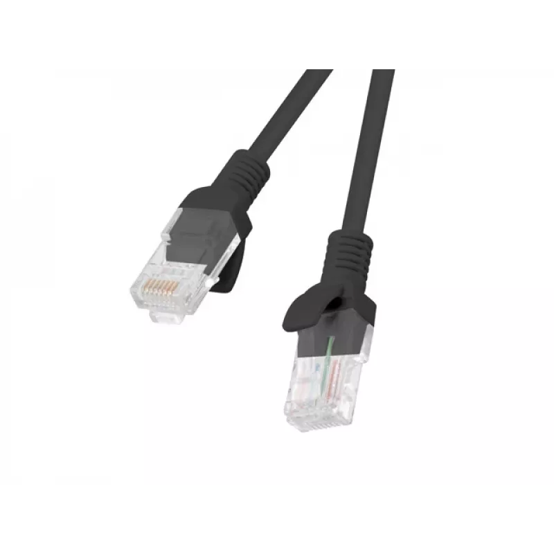 Netzwerkkabel LANBERG PCU5-10CC-0300-BK U/UTP Cat5e, 3 m, Schwarz