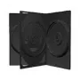 MediaRange 3er-DVD-Box Schwarz – Kapazität: 3 CD, 3 DVD – 50er-Pack – Schwarz (BOX15)