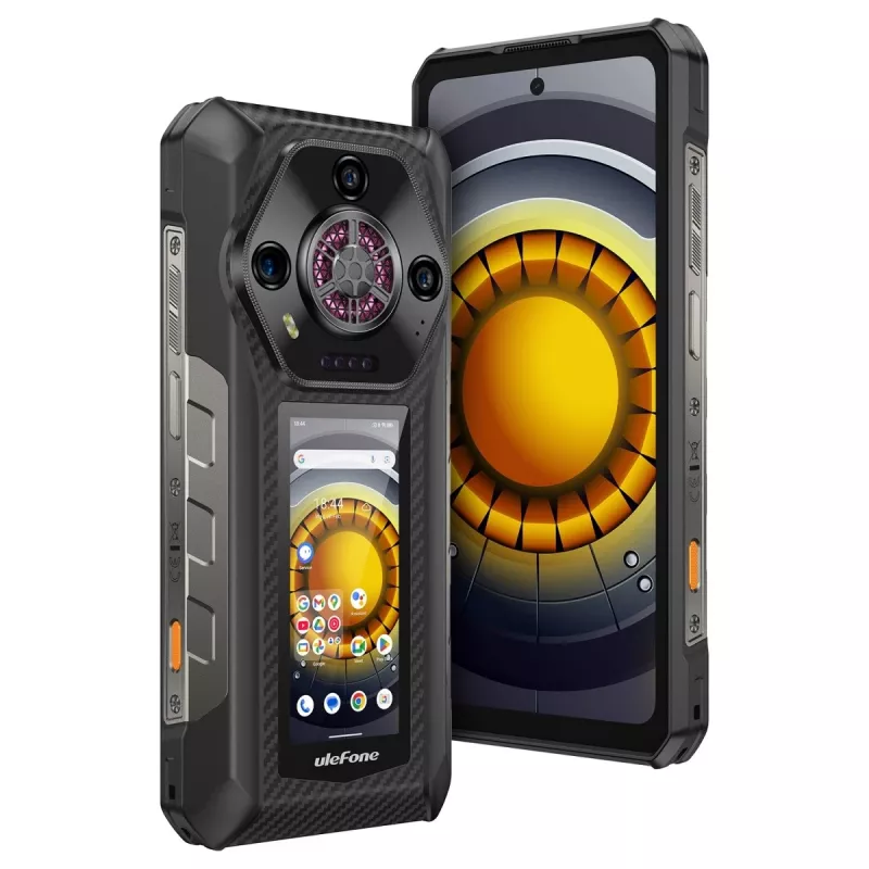 Smartphone UleFone Armor 30 Pro 5G, 6,58 Zoll Display, 16 GB RAM, 512 GB Speicher, Schwarz