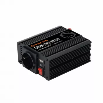 Power inverter MANTA MPI500M 500W Dauerleistung / 1000W Spitzenleistung DC auf AC