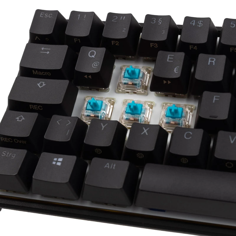 Ducky Mecha Pro SF Tastatur Gaming USB Deutsch Schwarz