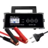 Batterieladegerät QOLTEC 52514 — 12V/24V, 25A, für AGM/GEL/SLA-Batterien mit LCD-Anzeige