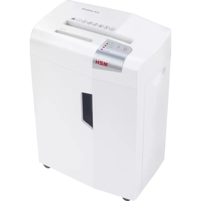 HSM shredstar X13 Aktenvernichter, 4 x 37 mm + separater CD-Schneidemechanismus