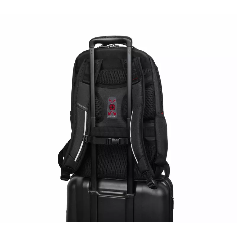 Freizeitrucksack Wenger SwissGear Cosmic Schwarz Polyester PVC rPET