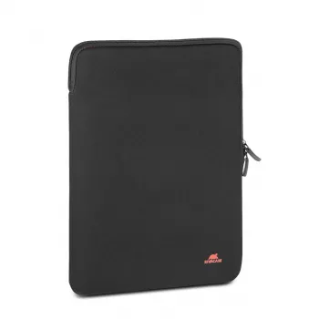 RIVACASE Antishock 5221 MacBook 13 Sleeve, vertikal, schwarz, Doppelreißverschluss
