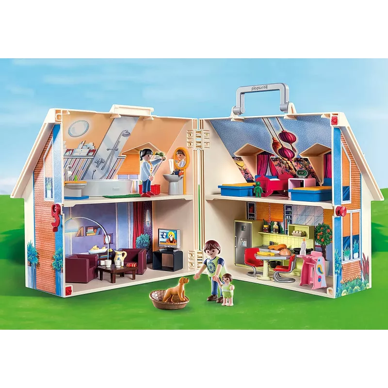 Bau Spielset PLAYMOBIL Puppenhaus 70985 Mehrfarbig Kunststoff