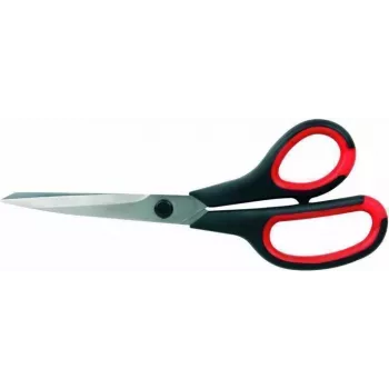 Schere Cimco 120128 Universal Gerader Schnitt Schwarz Rot