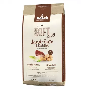 Bosch Soft Adult Ente & Kartoffel Trockenfutter für Hunde, 12,5 kg