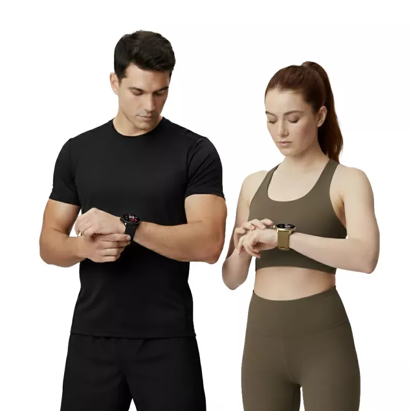 Smartwatch Stelio Activ GPS 46 mm Silber STSWA101SR, GPS, 46 mm Gehäuse