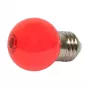 Synergy 21 LED Retrofit E27 Tropfenlampe G45 Rot 1 Watt für Lichterkette