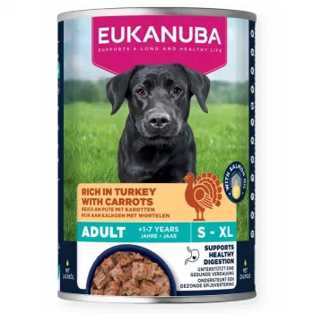 EUKANUBA Dog Can LC Adult Truthahn & Karotte 400 g Nassfutter für Hunde