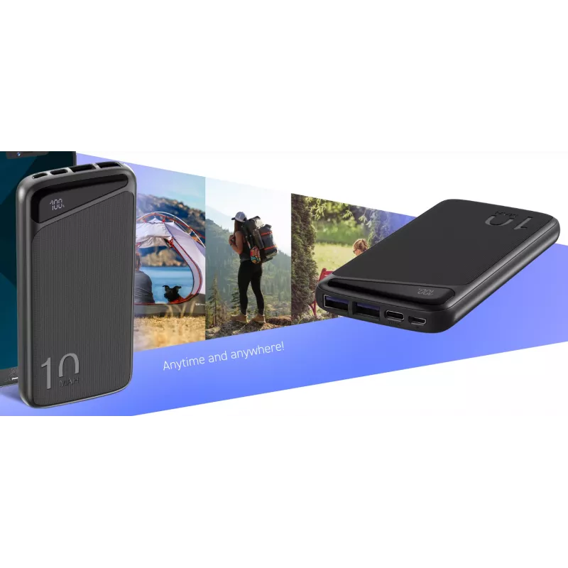 Tragbare Powerbank Navitel PWR10 MX Schwarz 10000 mAh