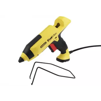 Heißklebepistole STANLEY FatMax GR 100 R 200 W, 18,83 g/min Ausstoß, AC-betrieben, 1 min Aufwärmzeit, schwarz/gelb
