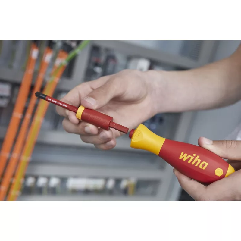 Drehmomentadapter Wiha easyTorque 1,2 Nm rot/gelb für SlimBits SlimVario
