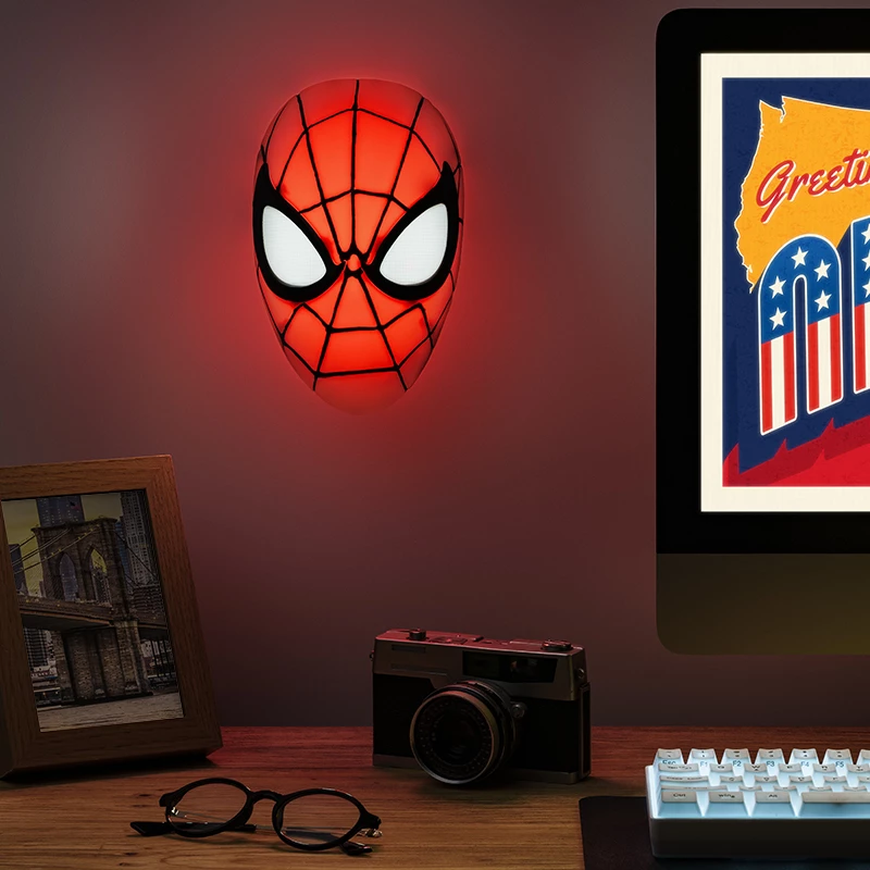 Tischlampe Paladone Spiderman Mask Light