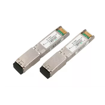 Extralink SFP+ 10G WDM Modul, 10 Gbit/s, 1490/1550 nm, Singlemode, 80 km, LC, Paar