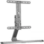 HAGOR HA - Ständer - für LCD-Display - Silber - Bildschirmgröße: 81-140 cm (32-55) - Montageschnittstelle: bis 400 x 400 mm - Tischmontage (8700)