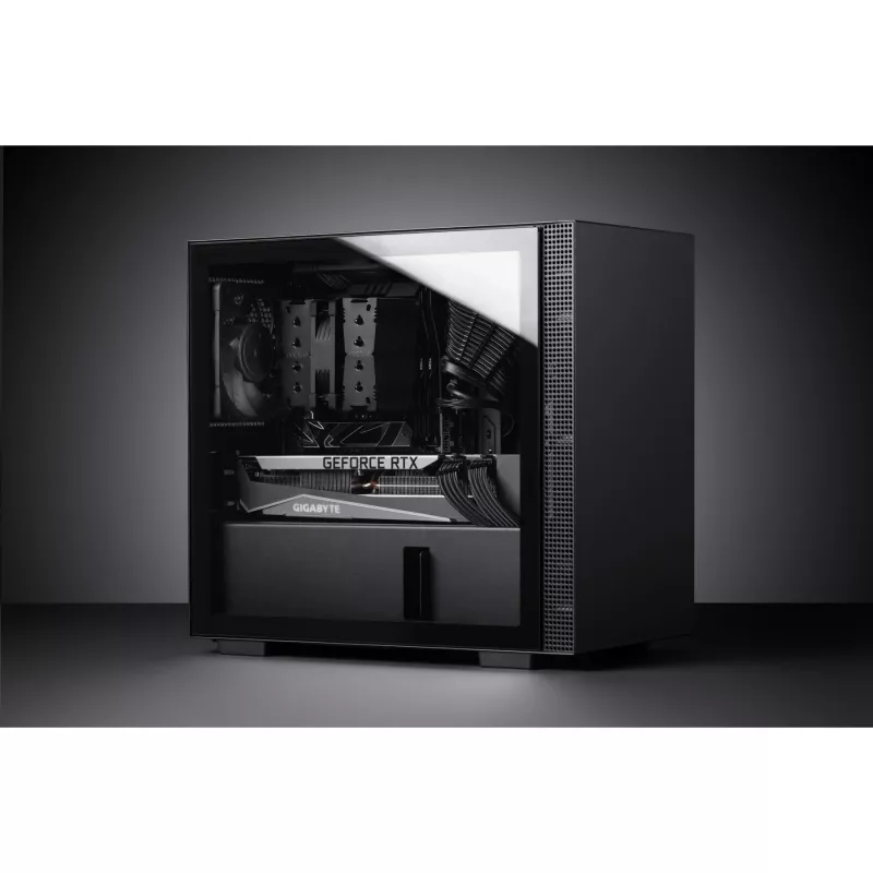 CPU-Kühler Noctua NH-D9L CHROMAX.Schwarz — 92-mm-Lüfter, 400–2000 U/min, 22,6 dB, Abmessungen 95×95×110 mm, Gewicht 531 g