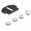 Montageset DeLOCK 88062 Schwarz Metall