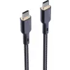 AUKEY CB-KCC101 Nylon-Kabel USB-C auf USB-C 1m