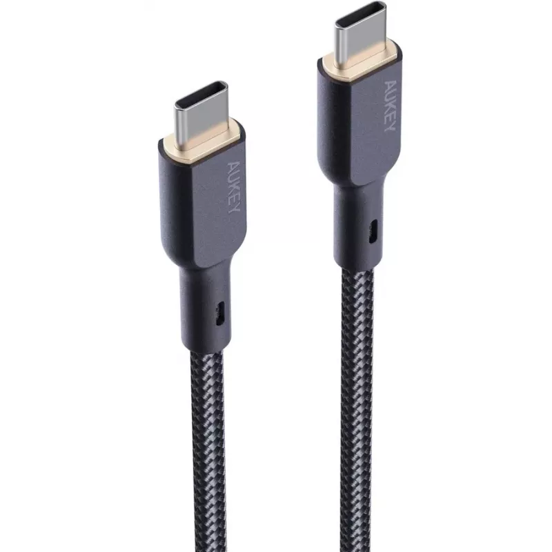 AUKEY CB-KCC101 Nylon-Kabel USB-C auf USB-C 1m
