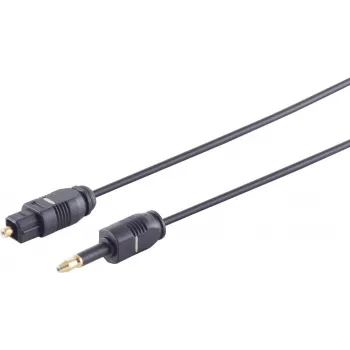 Optisches Audiokabel ShiverPeaks 69012-5.0 Toslink auf 3,5 mm, 5 m Länge