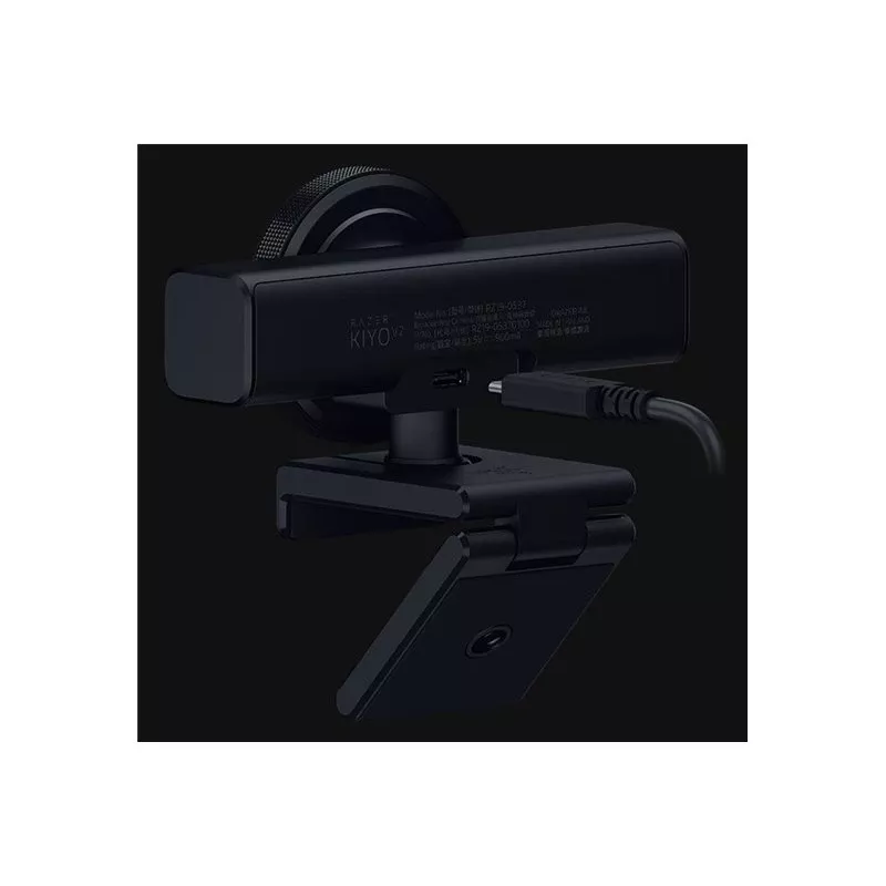 Razer | Webcam | Kiyo V2 | MJPEG bis zu 4K 30 FPS, 1080p 60 FPS, YUY2 bis zu 4K 15 FPS, 1080p 60 FPS, NV12 bis zu 4K 20 FPS, 1080p 60 FPS