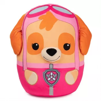 PAW Patrol Skye Squish Plüsch, offizielles Spielzeug aus der beliebten Zeichentrickserie, knautschbares Stofftier für Kinder ab 1 Jahr, 12 Zoll