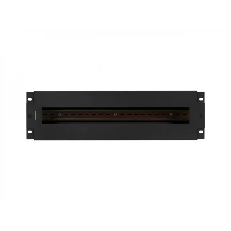 Kabelmanagement-Panel Lanberg AK-VDP103-B Stahl Schwarz 482,5 mm