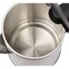 Wasserkocher Clatronic 1,5 L 2200 W Schwarz Edelstahl