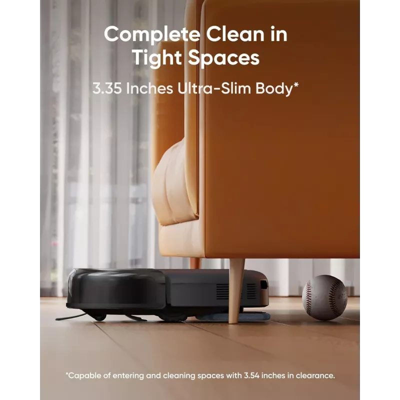 Anker Eufy | Saugroboter mit All-in-One-Station | Omni C20 | Nass&Trocken | 7000 Pa | Grau