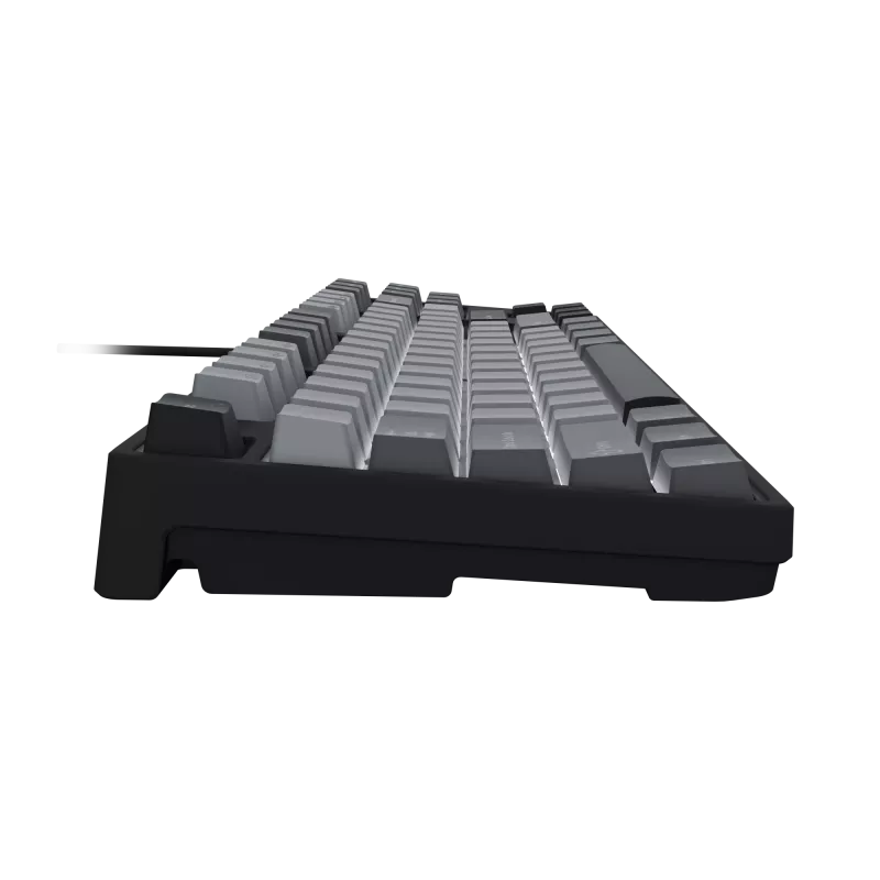 NATEC Fury Gaming-Tastatur Kanabo K2 US weiß hinterleuchtet mechanisch schwarz-grau