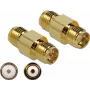Kabelverbinder DeLOCK 89975 SMA RP-SMA Gold