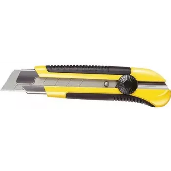 Stanley 1-10-425 Abbrechmesser Dynagrip, 25 mm, Gelb, Schwarz | Stanley