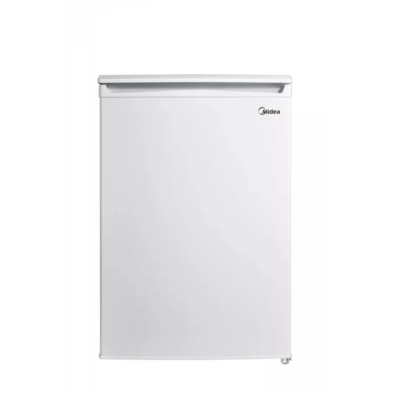 Midea Gefrierschrank | MDRD129FZE01 | Energieeffizienzklasse E | Standgerät | Freistehend | Höhe 84,5 cm | Gesamtnutzinhalt 86 L | Weiß