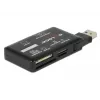 DeLOCK SuperSpeed USB Kartenleser CF SD Micro SD MS M2 xD 5 Gbps