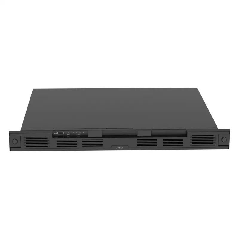 Netzwerk-Videorecorder AXIS S4000 1U, 16-Kanal-Videoeingang, 16 TB installiert, bis zu 32 TB, H.264/H.265, 1U-Rack