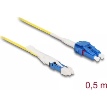 Glasfaserkabel DeLOCK CS Stecker auf LC Duplex OS2 1 m