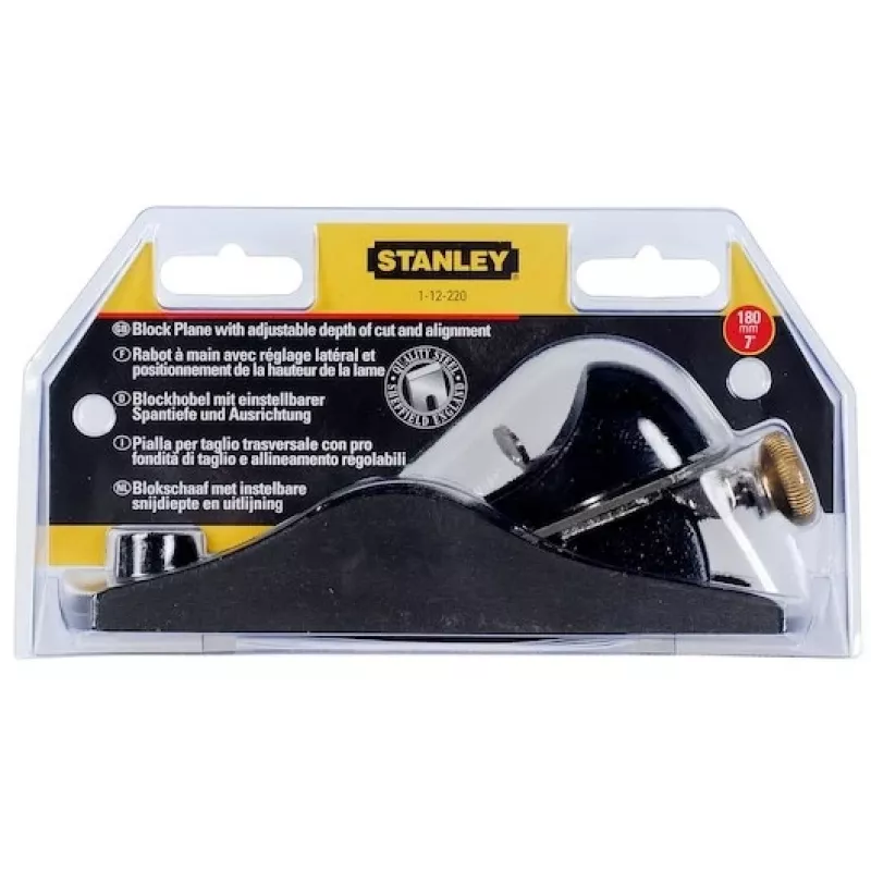 Blockhobel Stanley verstellbar 1-12-220