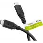 Goobay USB-C-Kabel USB4 100 W 20 Gbit/s Power Delivery 0,5 m - -Stecker> (74194)
