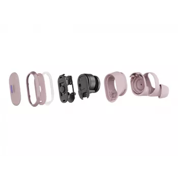 Logitech Zone True Wireless, In-Ear-Kopfhörer, ANC, Rosé, pink, In-Ear, Bluetooth, 985-001090