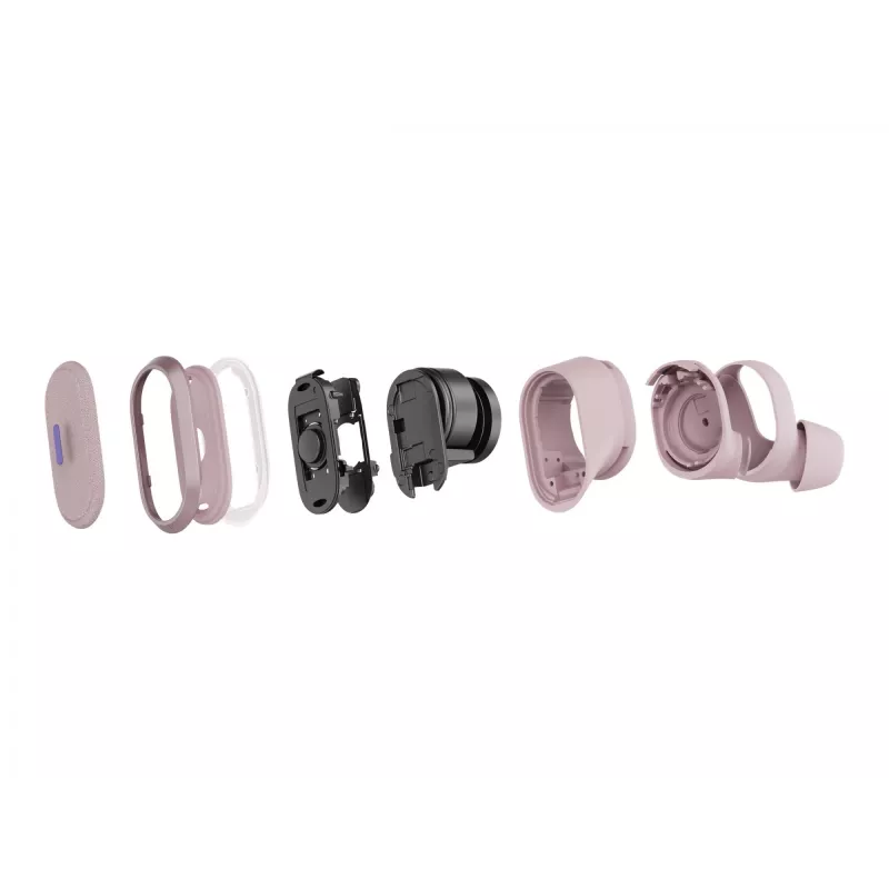 Logitech Zone True Wireless, In-Ear-Kopfhörer, ANC, Rosé, pink, In-Ear, Bluetooth, 985-001090